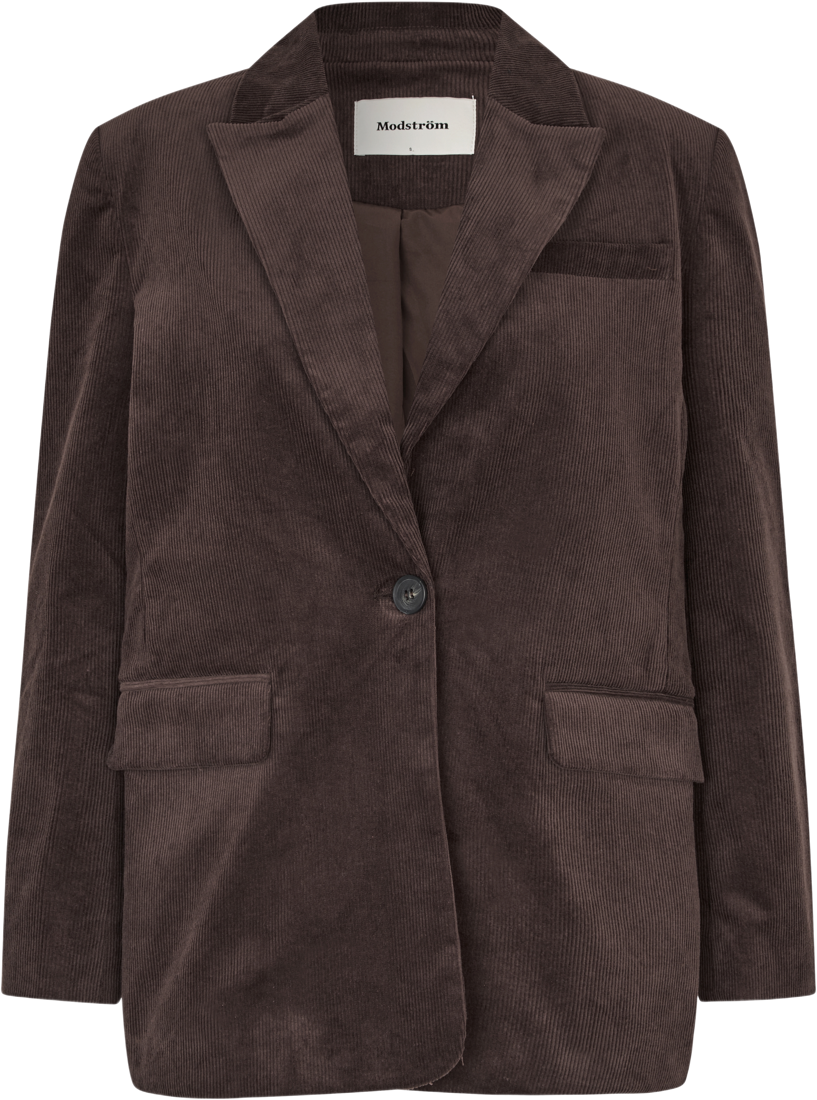 Pablomd Blazer, från Modström, i färgen seal brown.