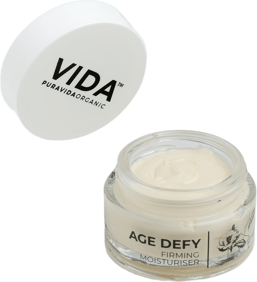 Age Defy Firming Moisturiser, från Pura Vida CBD.