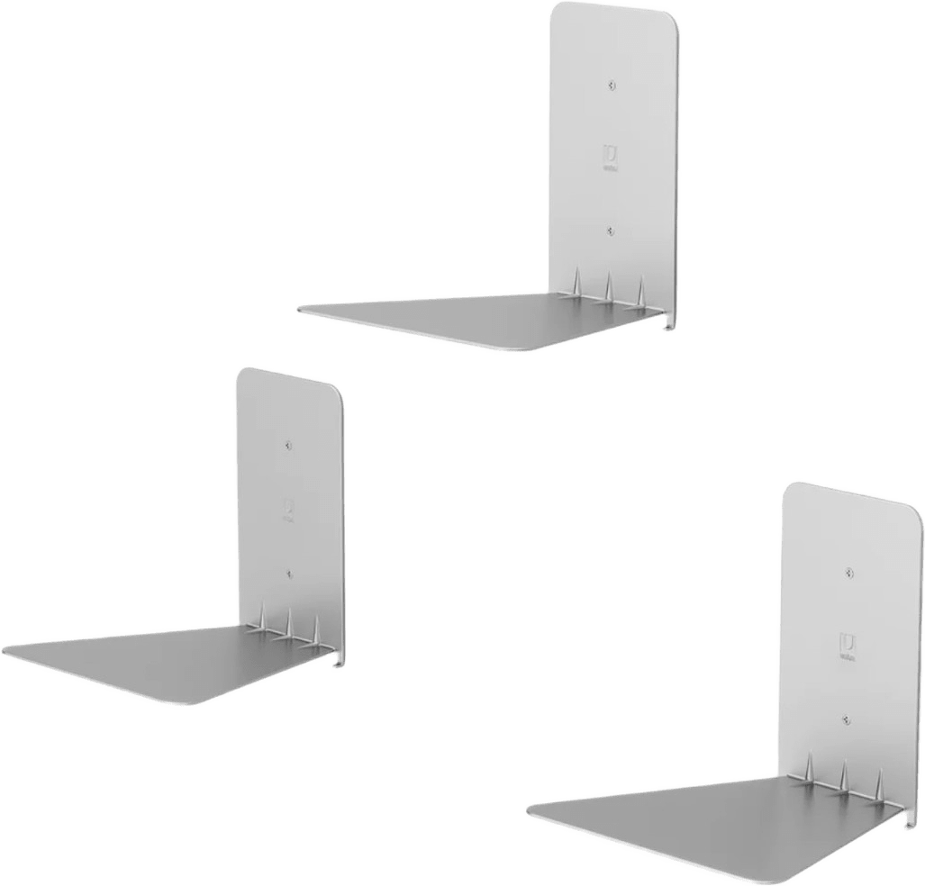 Hylla Conceal 3-pack, från Umbra, i färgen stål.