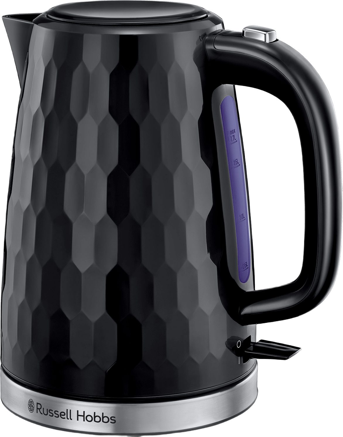 Vattenkokare Honeycomb Kettle, från Russell Hobbs, i färgen black.