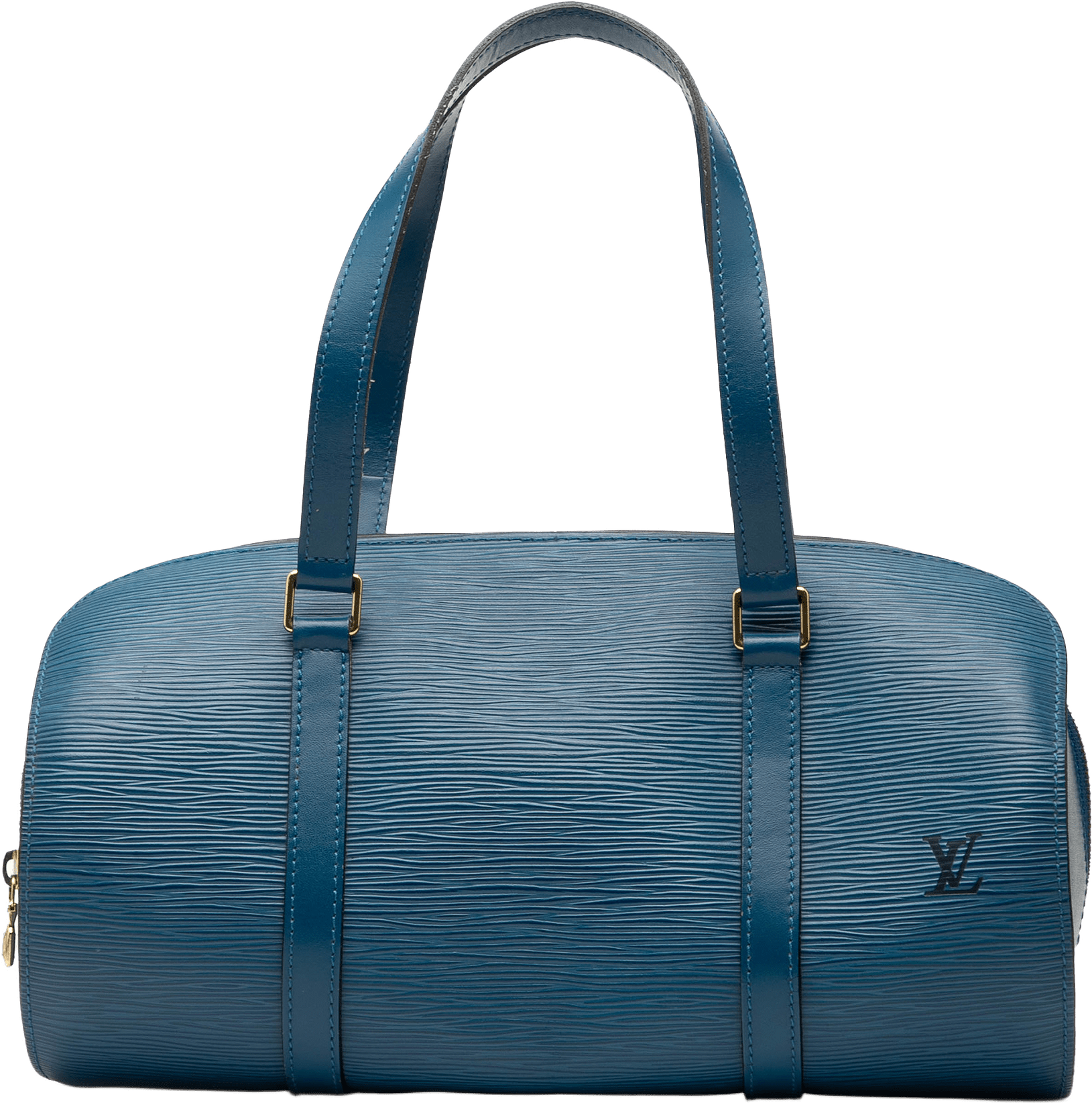 Louis Vuitton Epi Soufflot, från Luxclusif, i färgen blue.