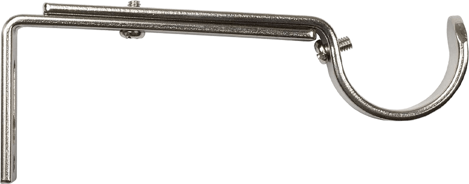 HÅLLARE 28MM STÅL 10-15 CM, från Kirsch, i färgen No Color 7.