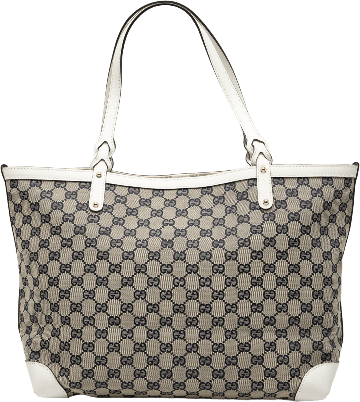 Gucci Medium Gg Canvas Craft Tote, från Luxclusif, i färgen beige.