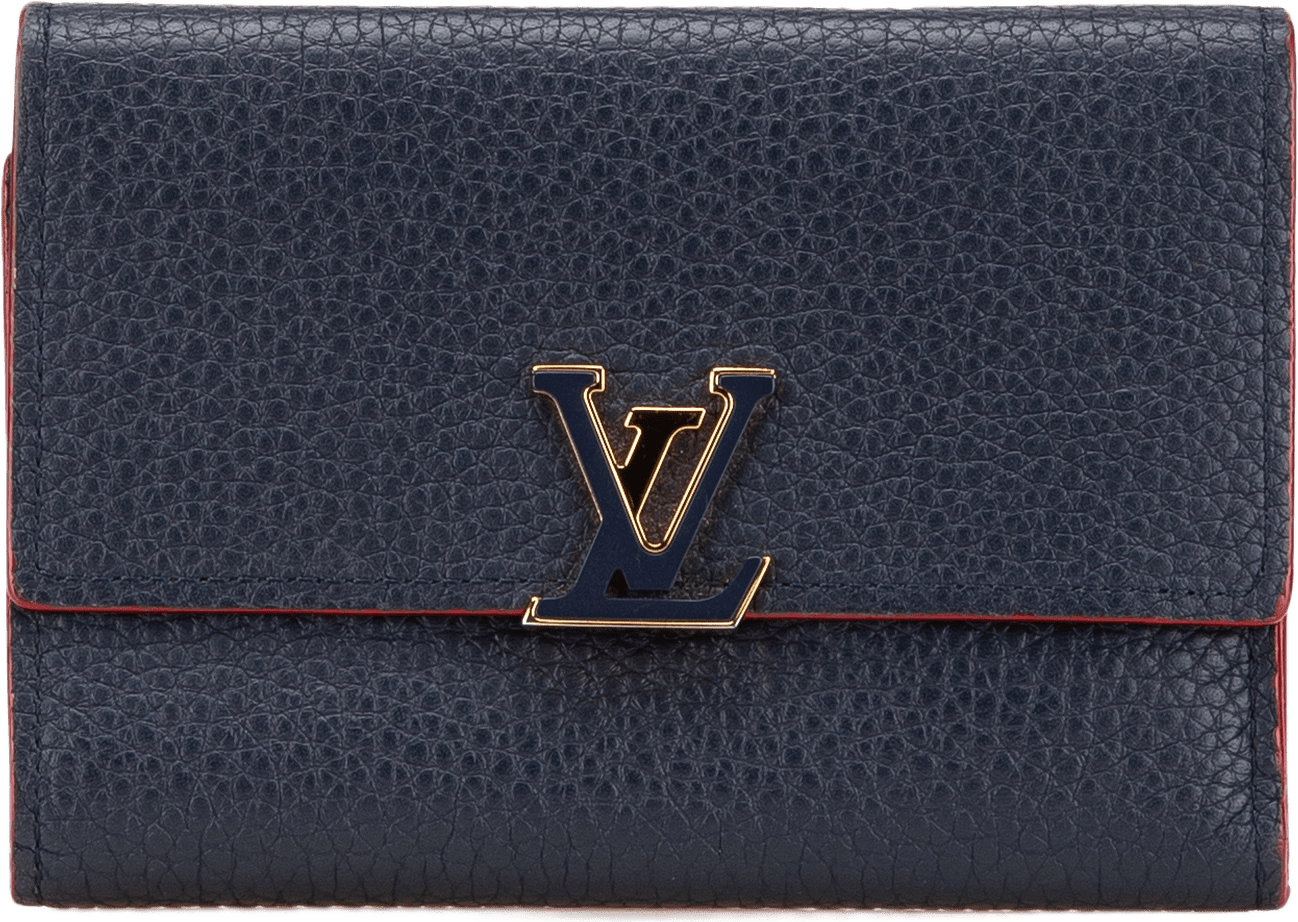Louis Vuitton Taurillon Capucines Compact Wallet