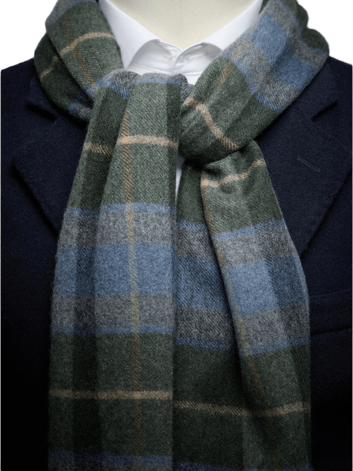 Cashmere Scarf, från John Henric, i färgen blue.