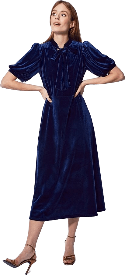 - Selda Dress Navy