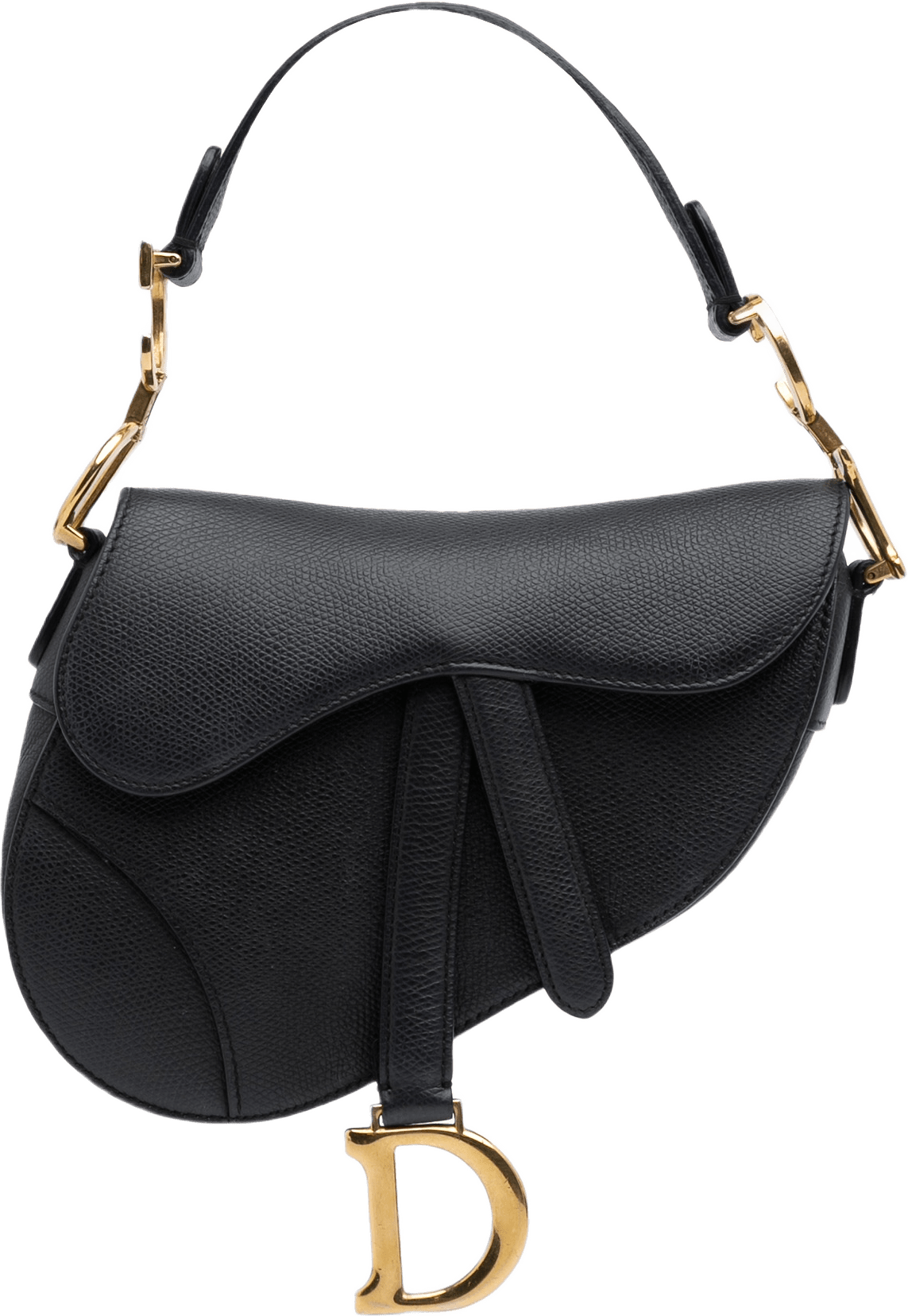 Dior Mini Grained Calfskin Saddle