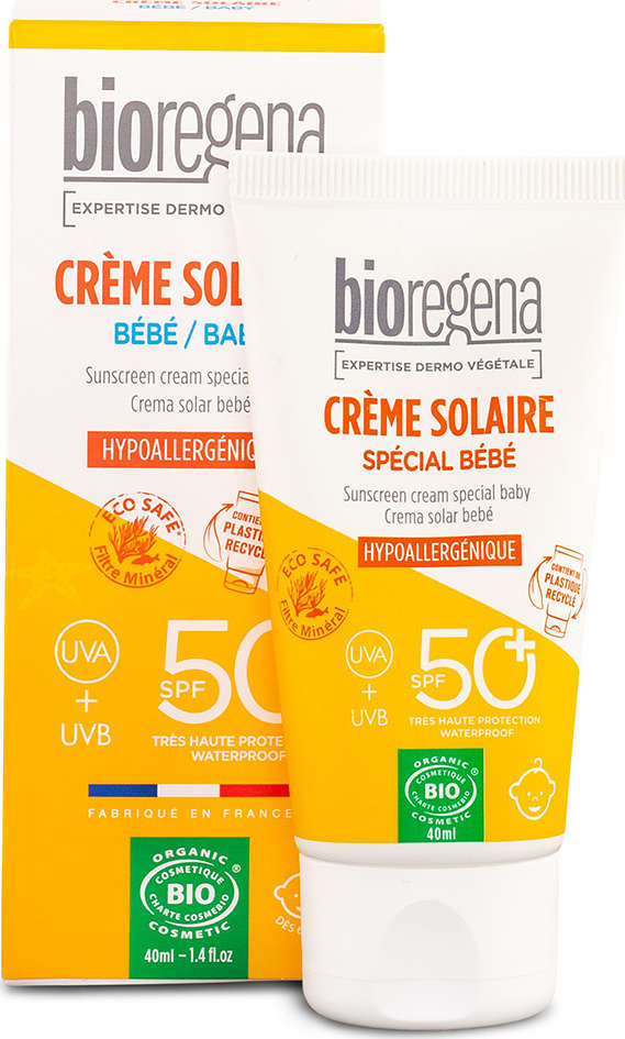 Sunscreen Spf50+ Baby, från Bioregena Sun Care.