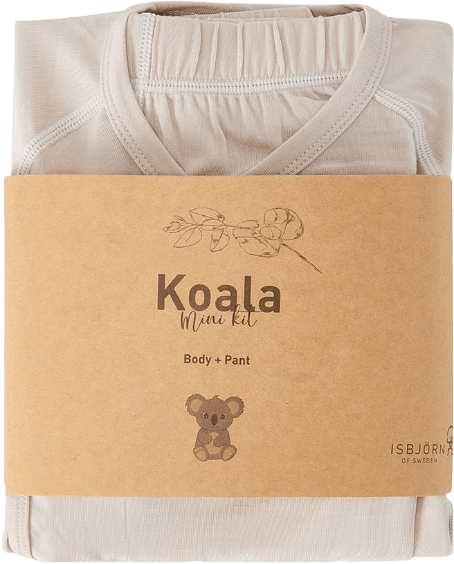 Isbjörn Koala Mini Kit, från ISBJÖRN of Sweden, i färgen cream.