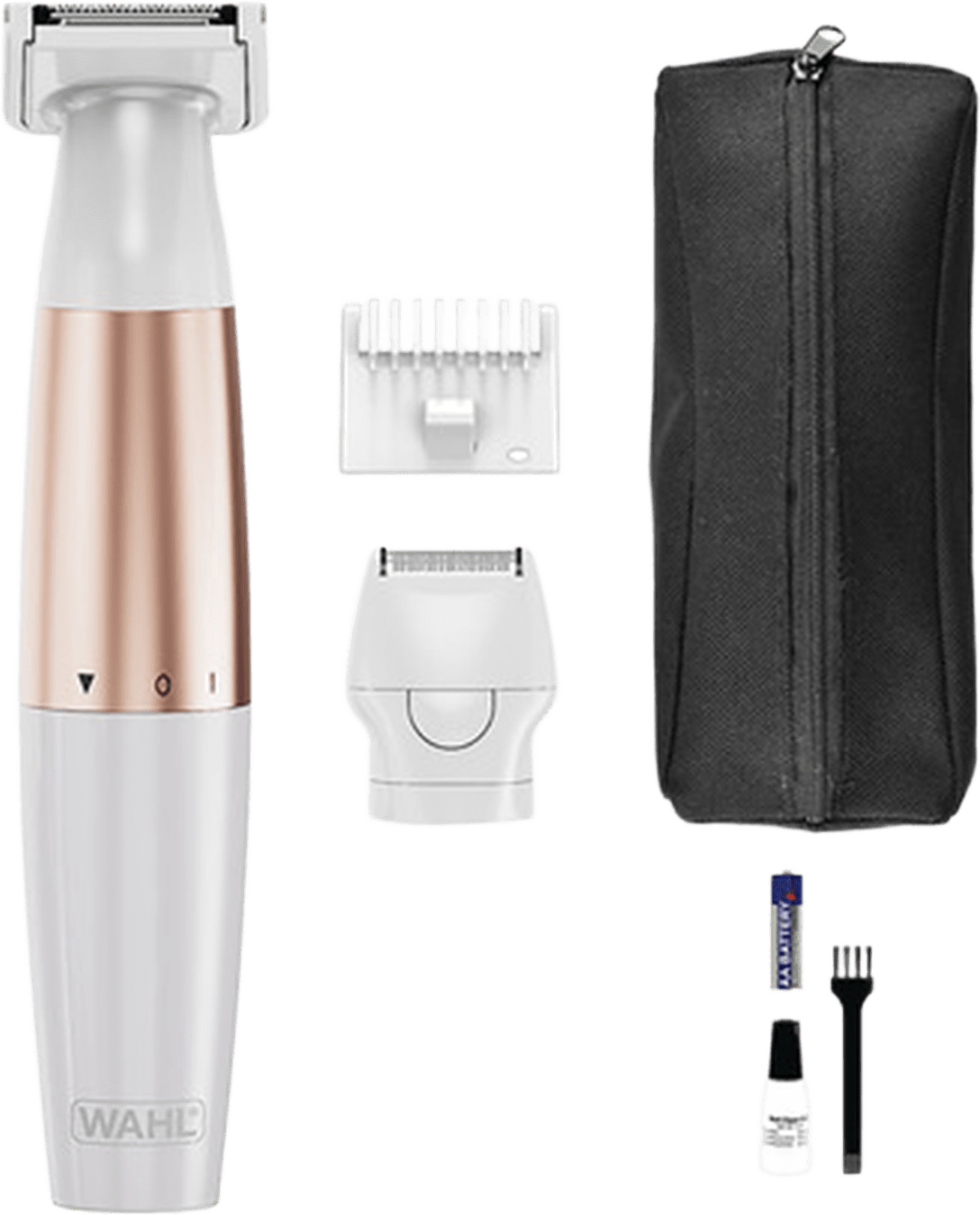 Bikinitrimmer Trim & Shave 3028668, från Wahl, i färgen rose gold.