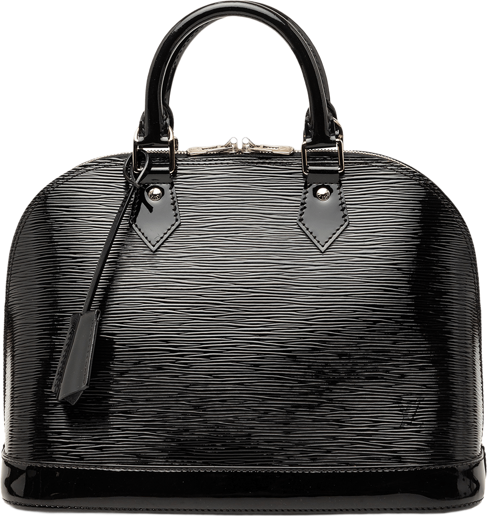 Louis Vuitton Electric Epi Alma Pm, från Luxclusif, i färgen svart.
