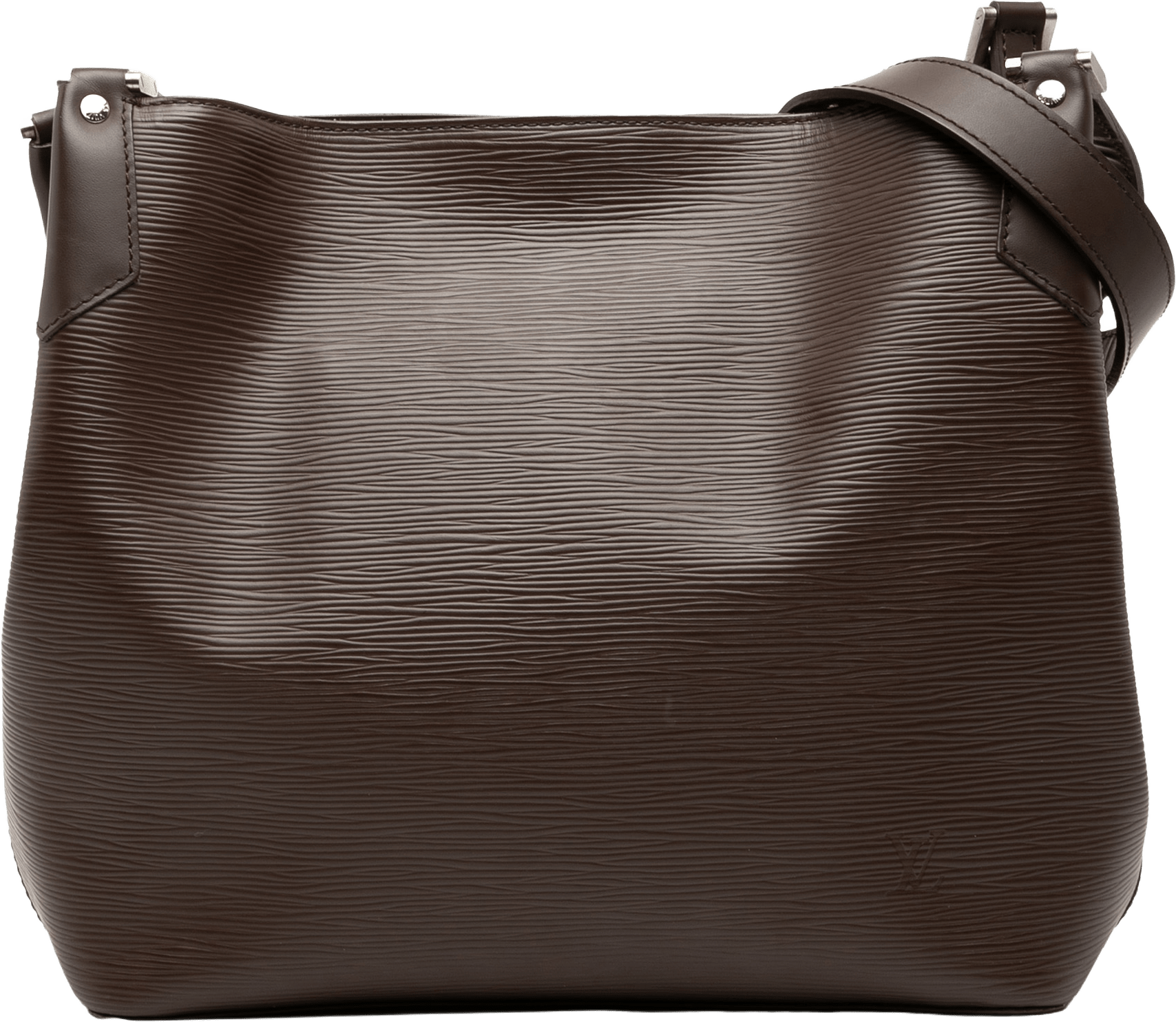 Louis Vuitton Epi Mandara Mm, från Luxclusif, i färgen dark brown.