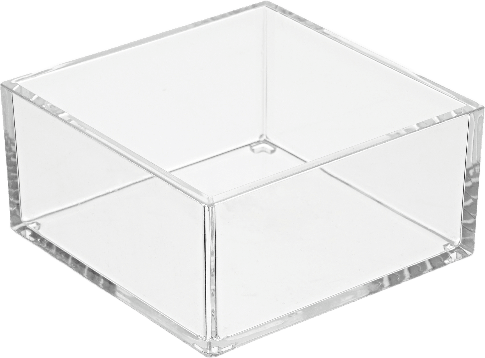 Stapelbar förvaringsask SALTSJÖN 9,5x9,5 cm, från Åhléns Home.
