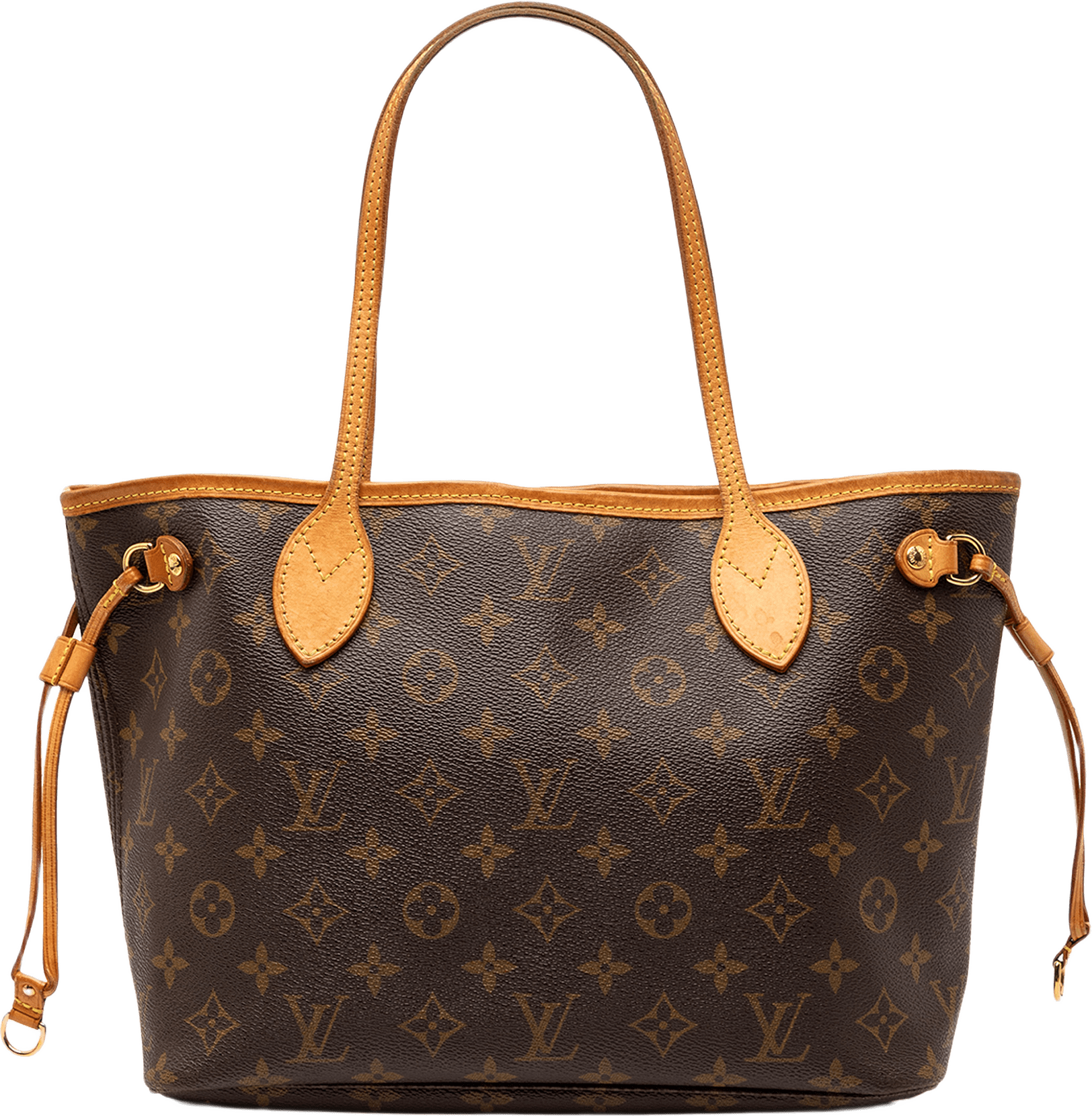 Louis Vuitton Monogram Neverfull Pm, från Luxclusif, i färgen brun.