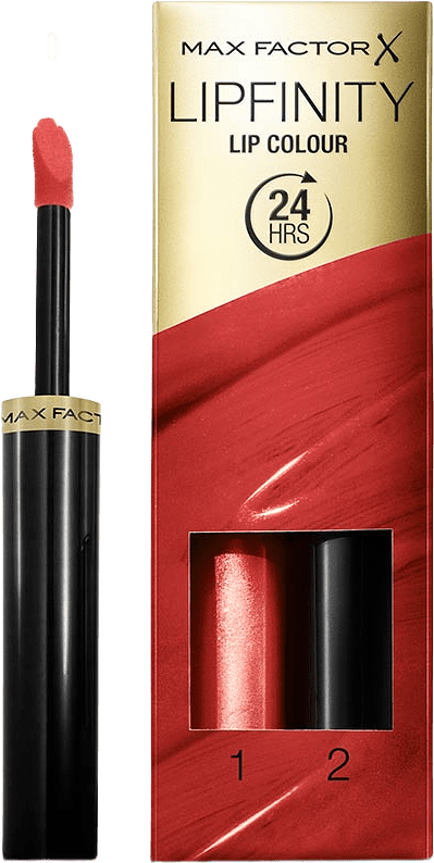 Lipfinity Lip Colour, från Max Factor, i färgen 125 So Glamorous.