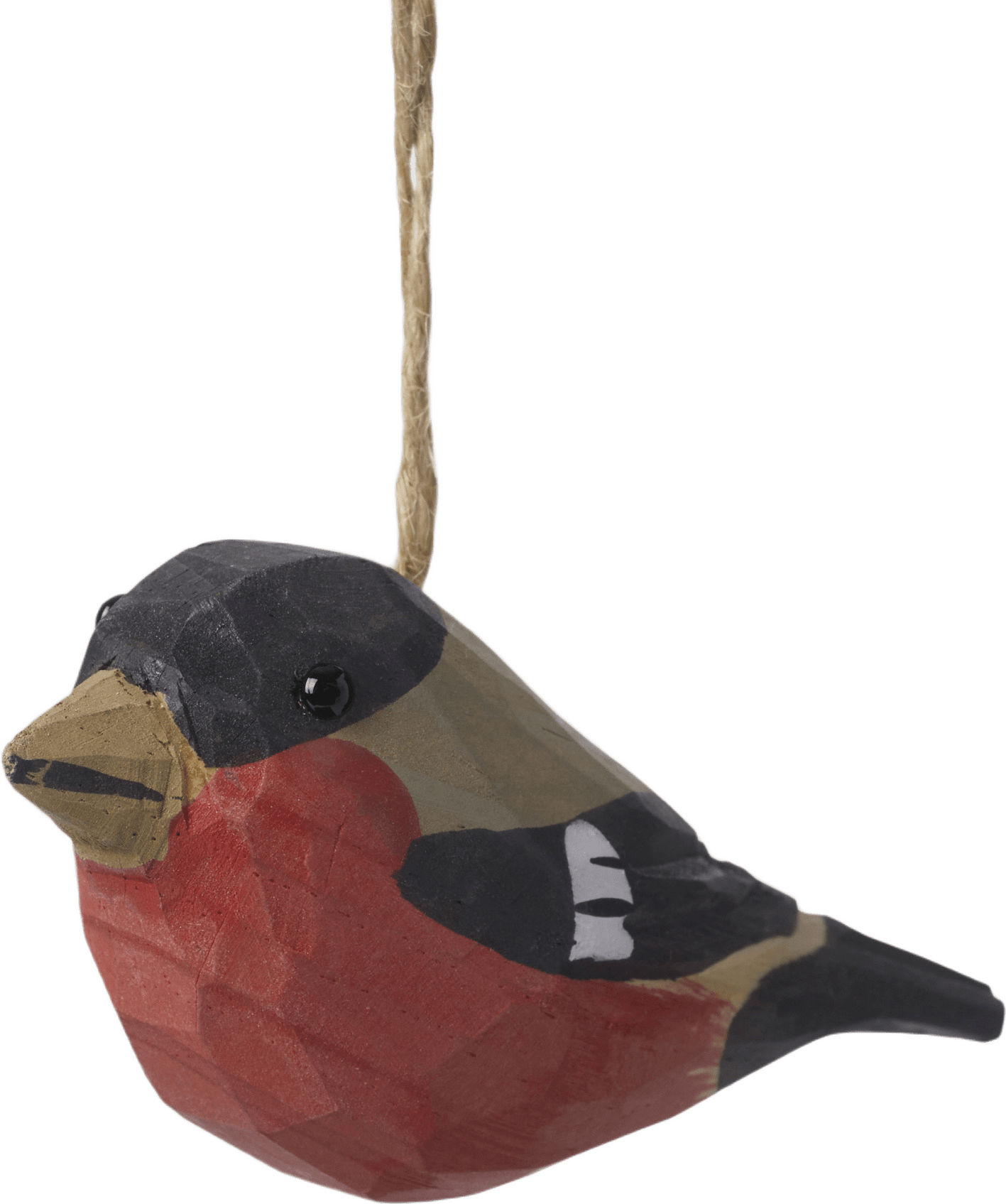 Julgranshänge i trä domherre, från Åhléns Home, i färgen Multicolor.