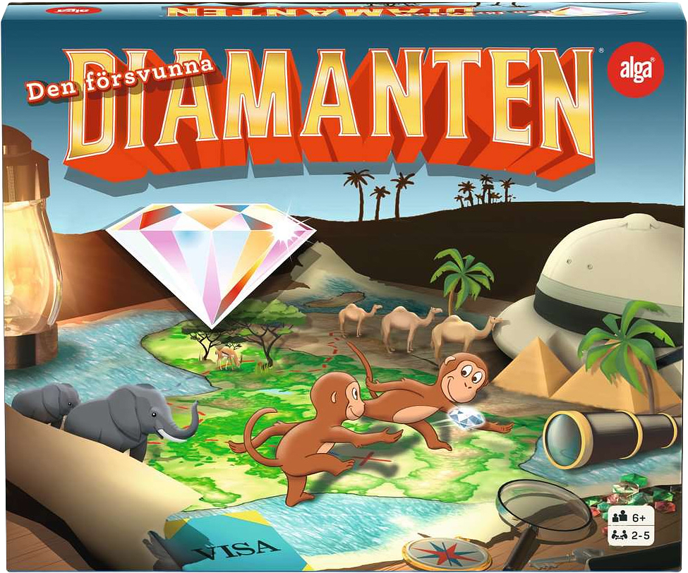 Den försvunna diamanten, från ALGA.