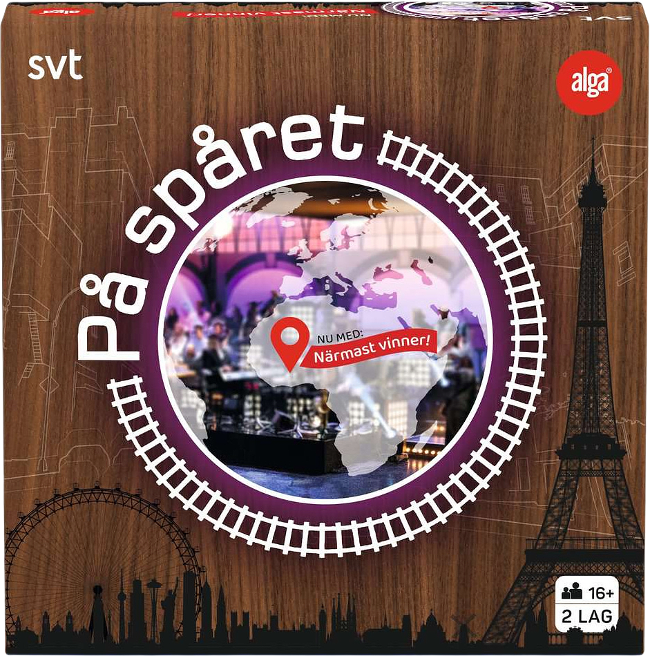 På Spåret - sällskapsspelet, från ALGA.