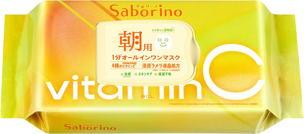 Morning Facial Sheet Mask VC, från Saborino.
