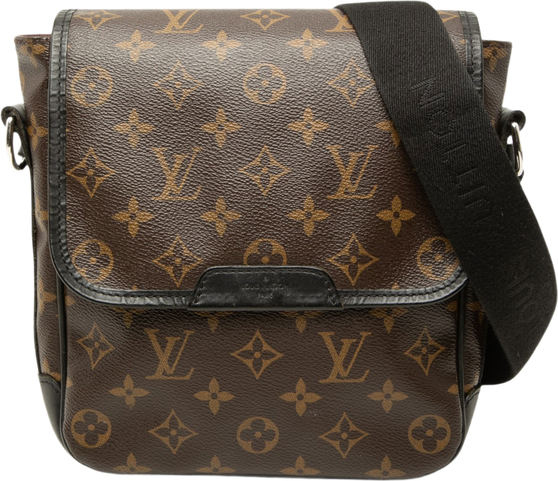 Louis Vuitton Monogram Macassar Bass Pm, från Luxclusif, i färgen brun.