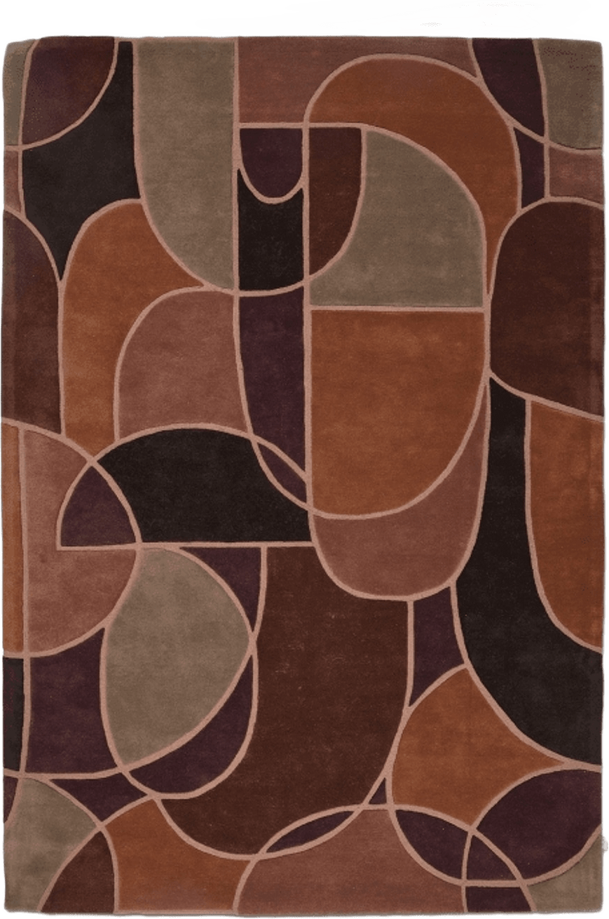 Matta Modern Abstract, från Classic Collection, i färgen multi rost.