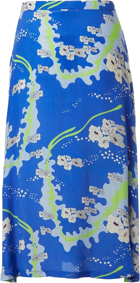 Jenna Kjol Sockertång, från emmamalena, i färgen blå.