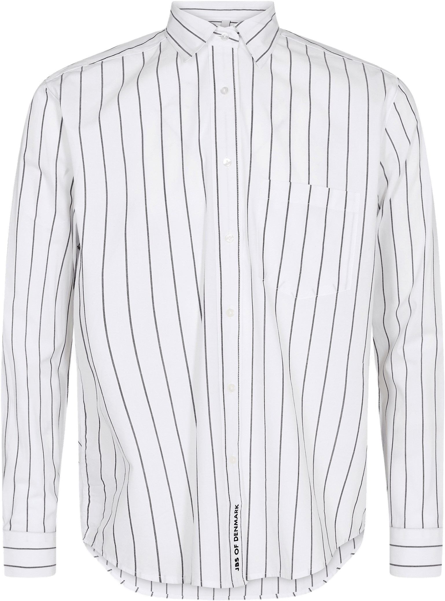 Ekologisk Bomull, Pyjamasskjorta, Flerfärgad, från JBS of Denmark, i färgen white.