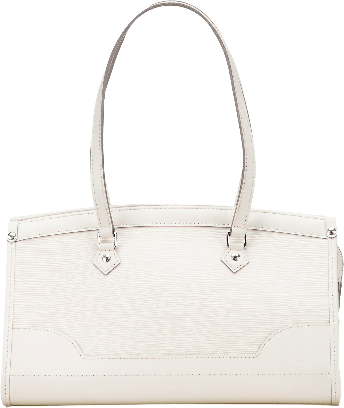 Louis Vuitton Epi Madeleine Pm, från Luxclusif, i färgen ivory.