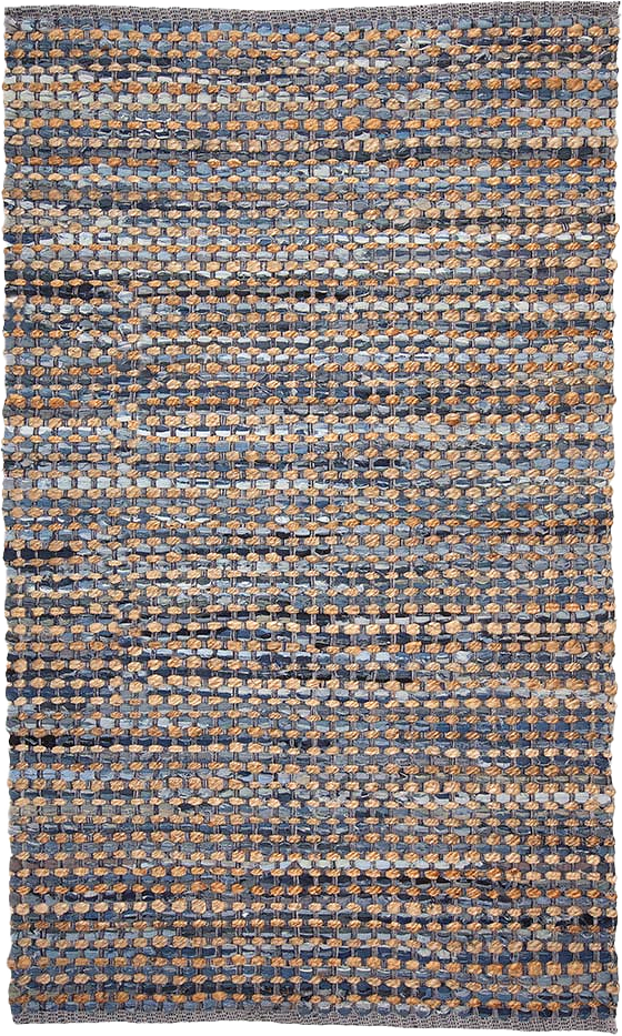 Jeans Rug Blue 90x150 cm, från Bargi, i färgen blue.