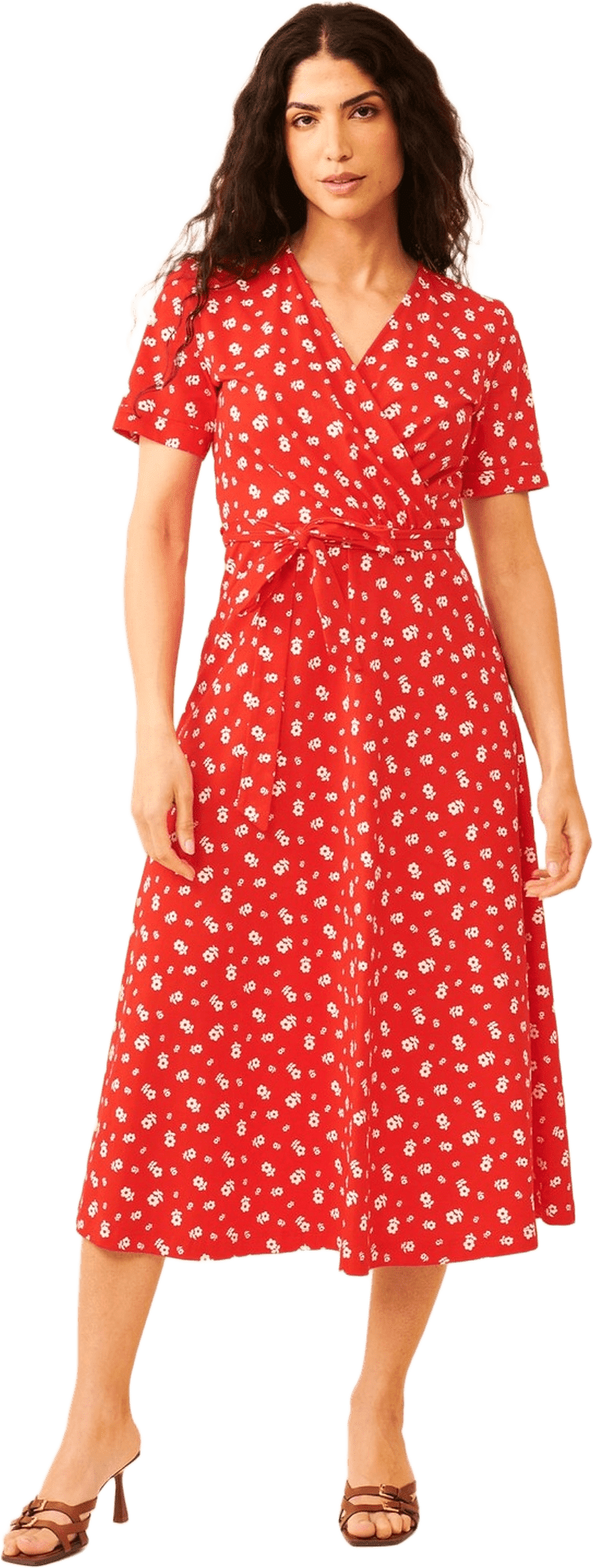 Dolly Dress, från Jumperfabriken, i färgen red.