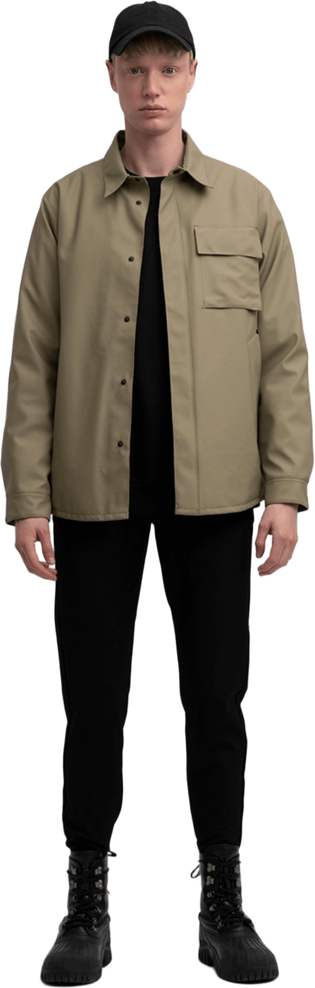 Ringen Winter Jacket, från Stutterheim, i färgen aloe.