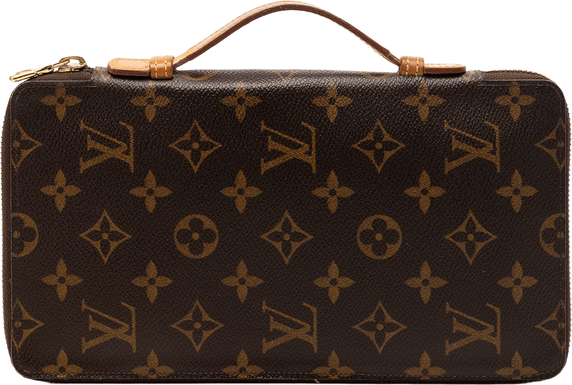 Louis Vuitton Monogram Organizer De Voyage, från Luxclusif, i färgen brown.