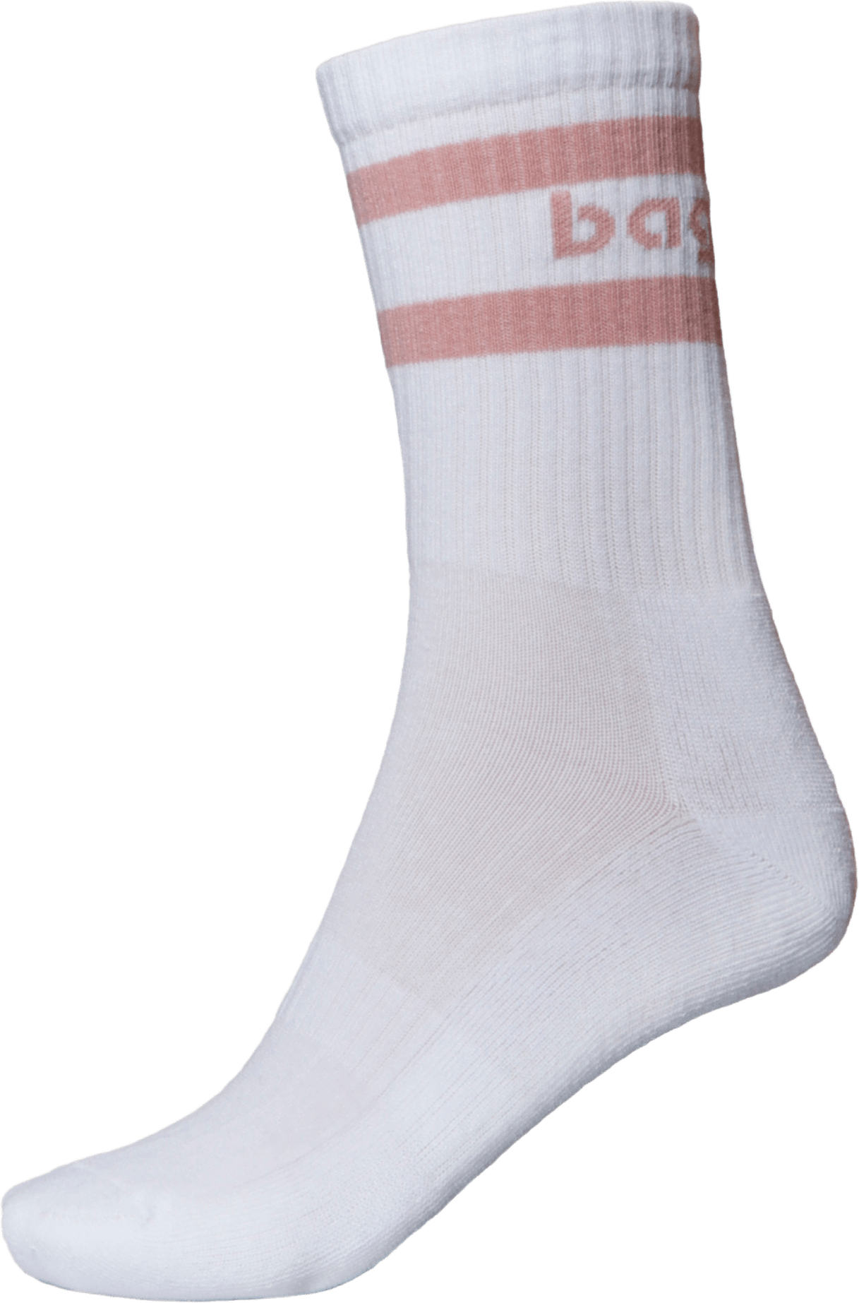 Montana Socks 2-pack, från Bagheera, i färgen white/soft pink.