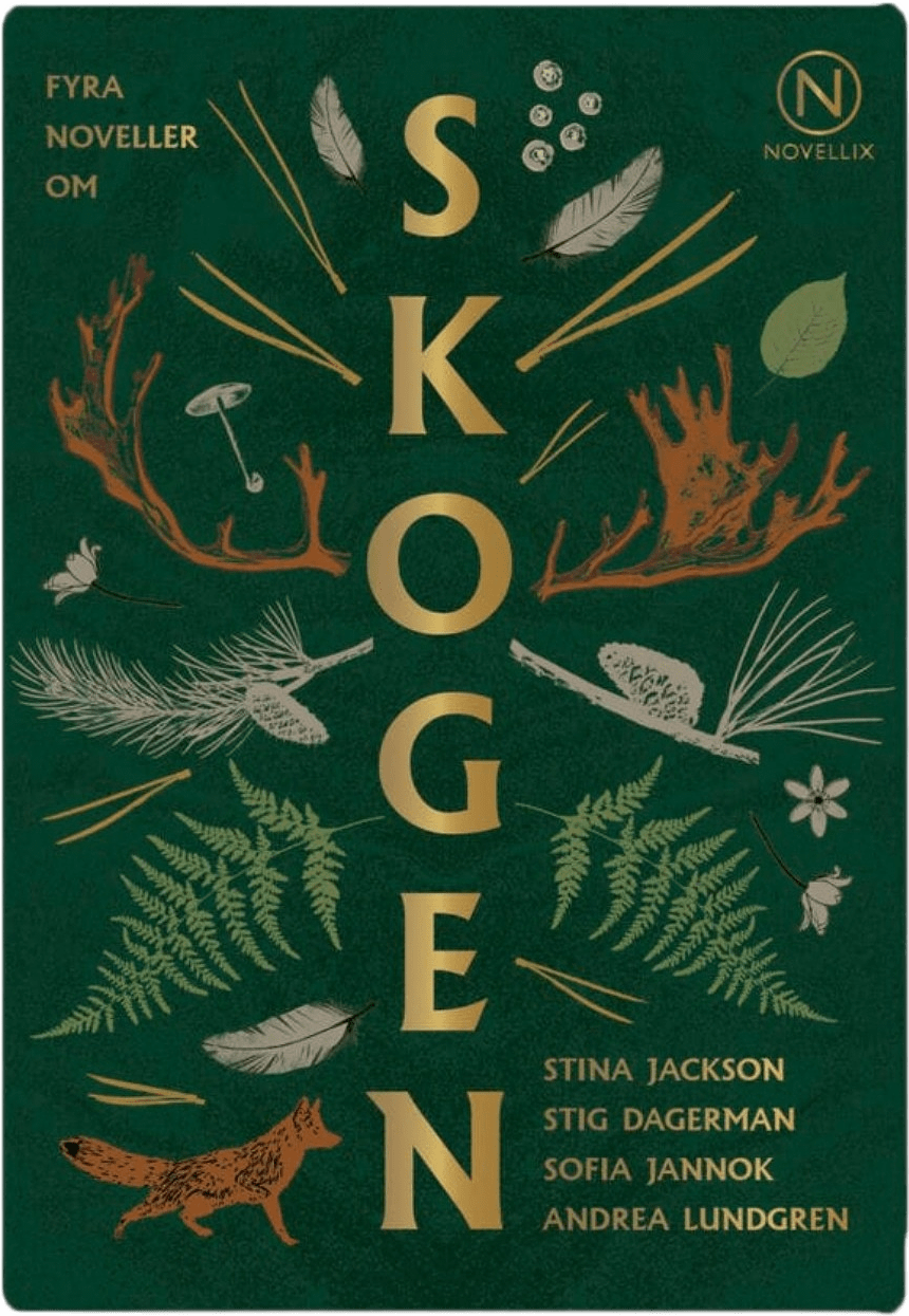 Novellix Skogen - Fyra Noveller, från Novellix, i färgen grön/multi.