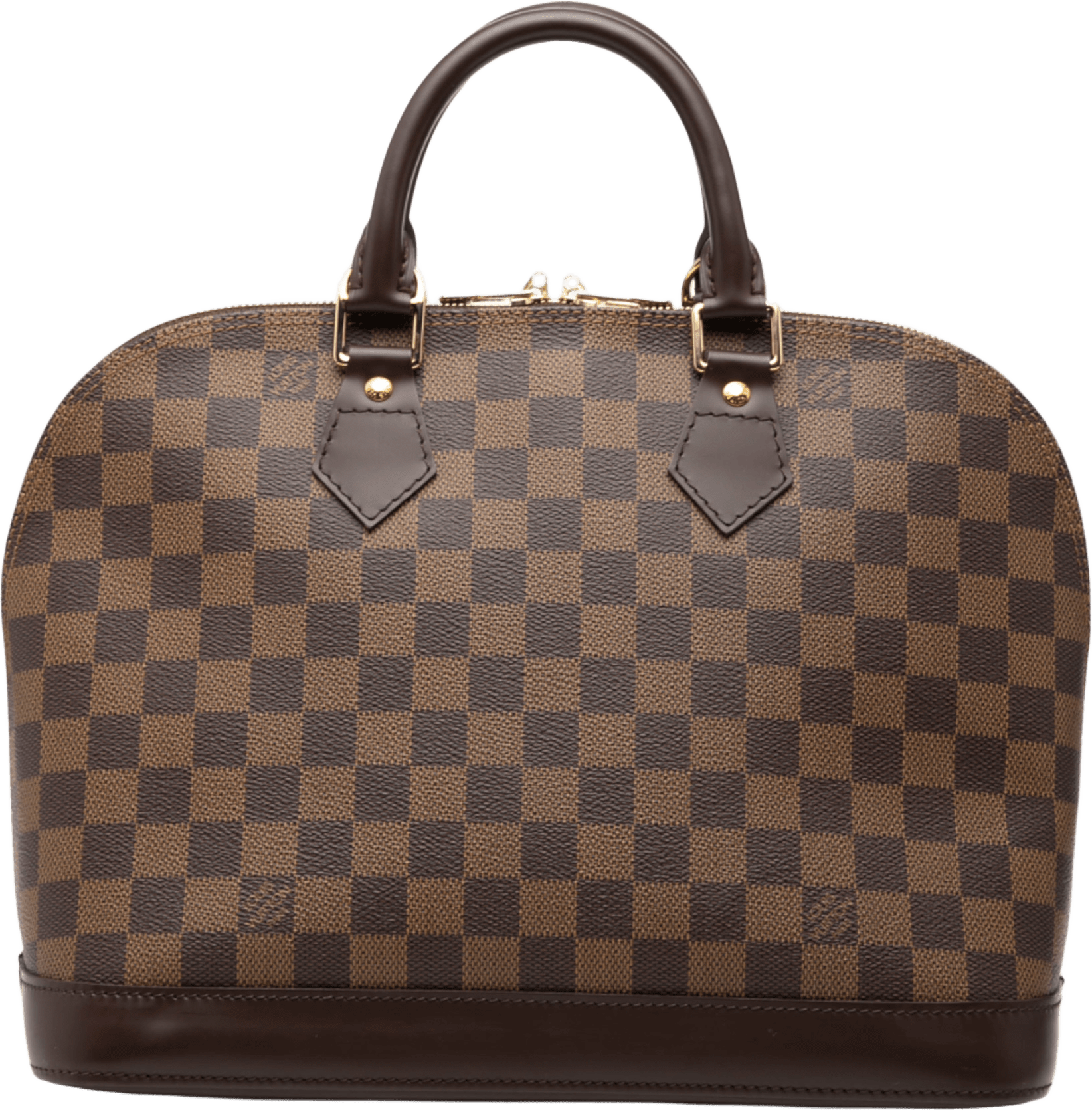 Louis Vuitton Damier Ebene Alma Pm, från Luxclusif, i färgen brown.