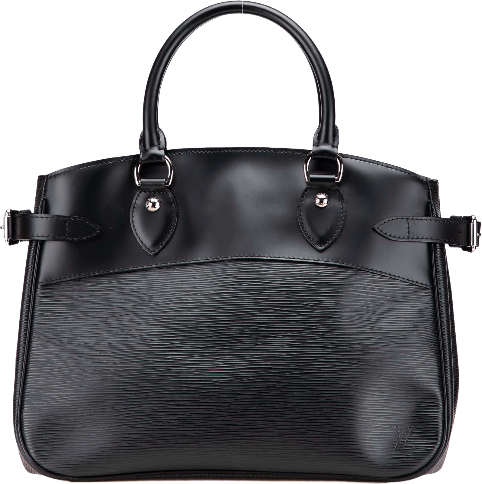 Louis Vuitton Epi Passy Pm, från Luxclusif, i färgen black.