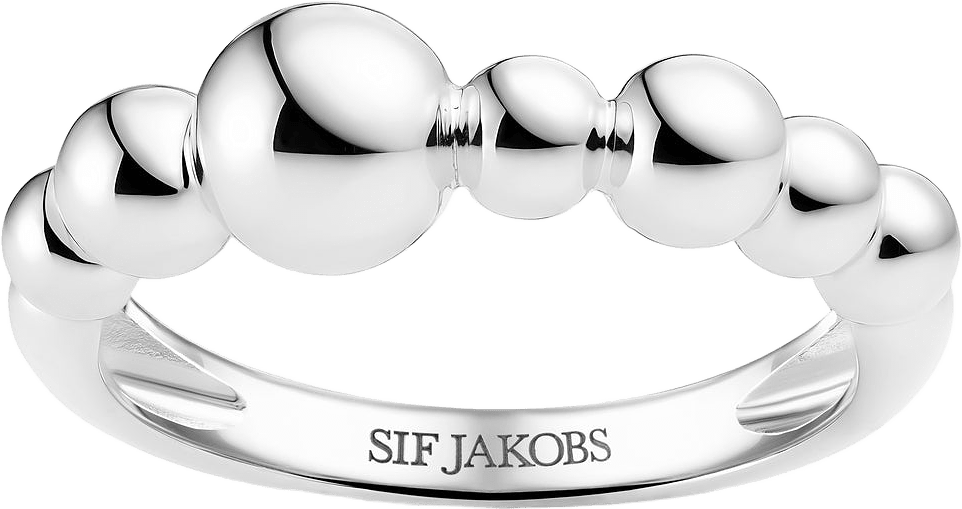 Ring Bormio, från Sif Jakobs Jewellery, i färgen 925 sterling silver.