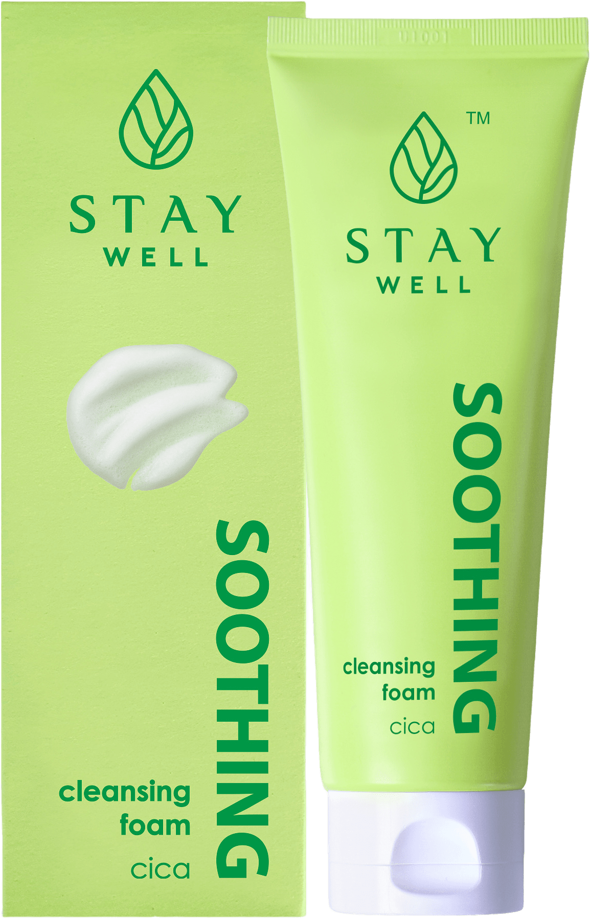 Soothing Cleansing Foam Cica & Heartleaf