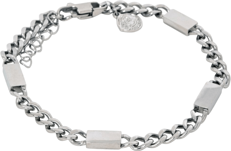 Snape Steel Bracelet, från by BILLGREN, i färgen stål.