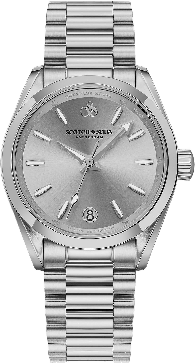 Scotch & Soda Dam Silver/stål, Metallband - Ssw.123a, från Scotch & Soda, i färgen 1.