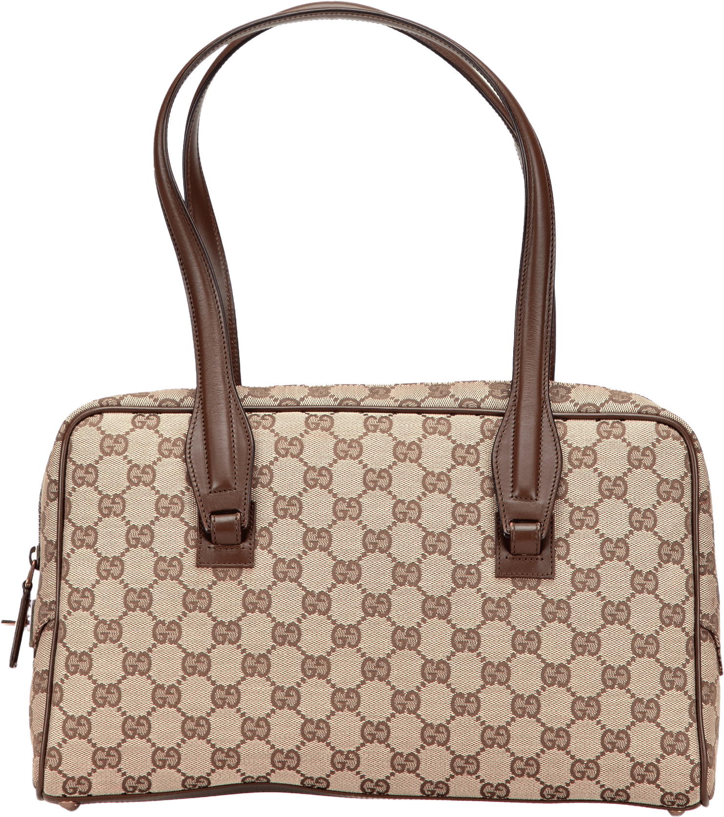 Gucci Gg Canvas Shoulder Bag, från Luxclusif, i färgen beige.