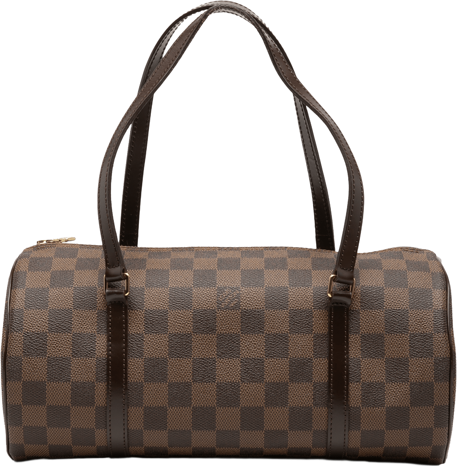 Louis Vuitton Damier Ebene Papillon 30, från Luxclusif, i färgen brown.