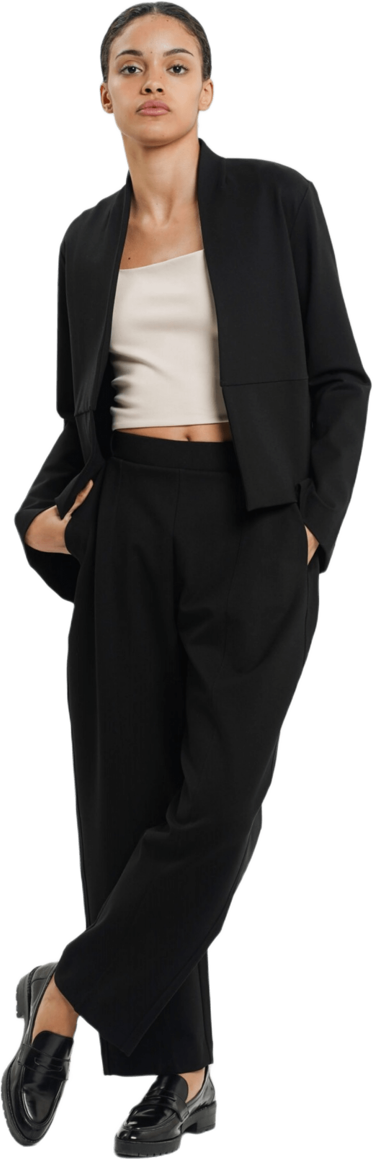 Arette Jacket - Black, från Residus, i färgen black.