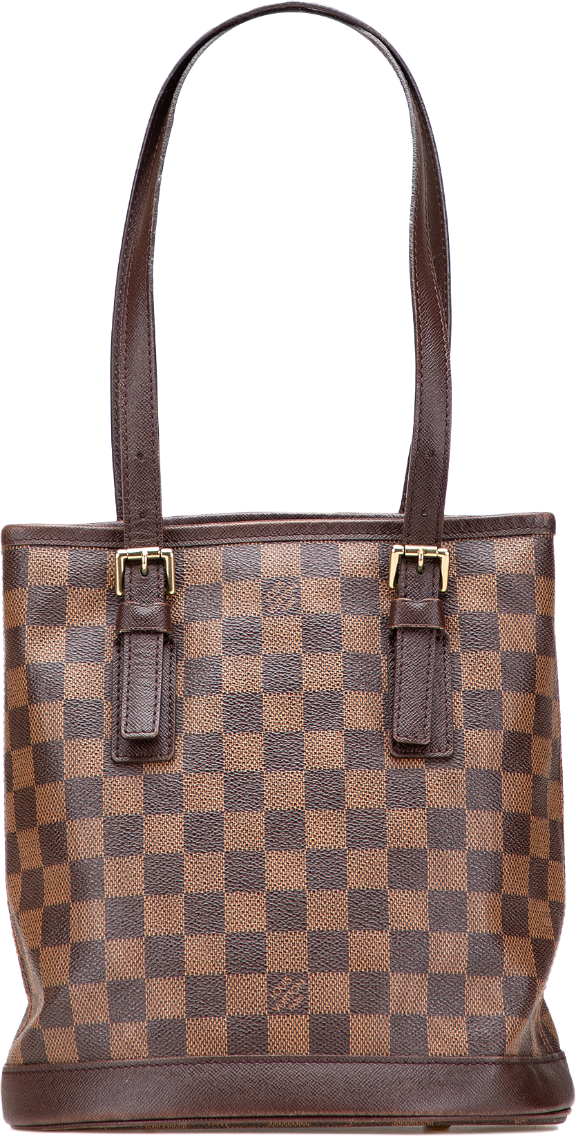 Louis Vuitton Damier Ebene Marais, från Luxclusif, i färgen brown.