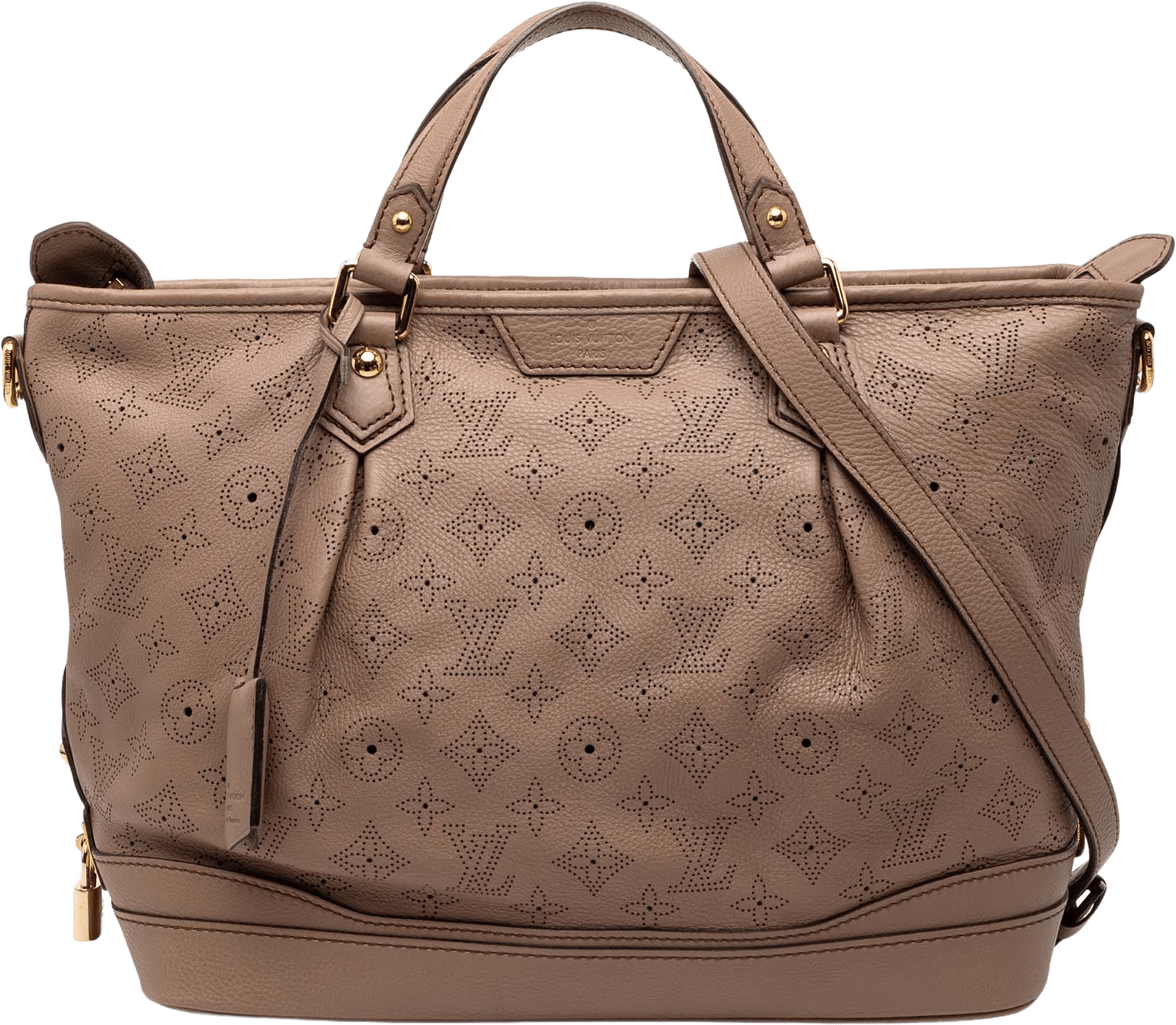 Louis Vuitton Monogram Mahina Stellar Pm, från Luxclusif, i färgen brown.