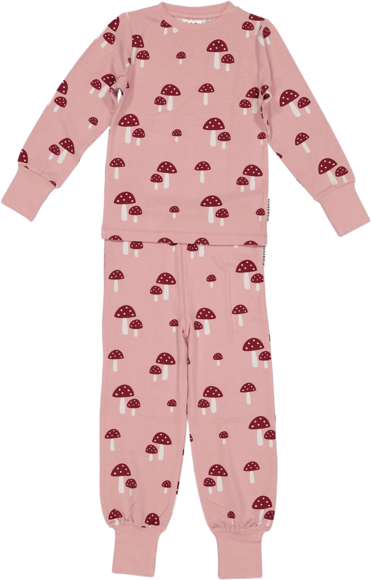 Pyjamas Tvådelad Bambu, från Geggamoja, i färgen pink mushroom.