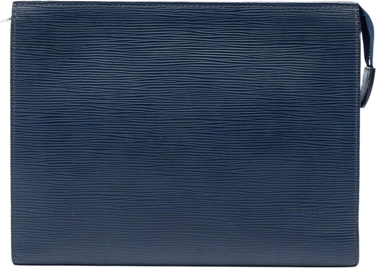 Louis Vuitton Epi Toiletry Pouch 26, från Luxclusif, i färgen blå.