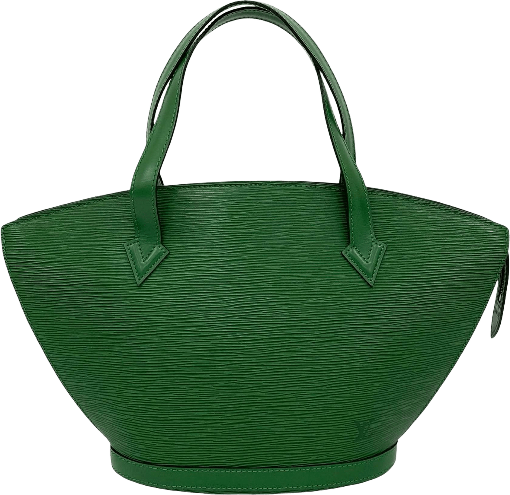 Louis Vuitton Epi Saint Jacques Pm Short Strap, från Luxclusif, i färgen green.