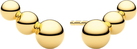 Örhängen Bormio Piccolo, från Sif Jakobs Jewellery, i färgen gold.