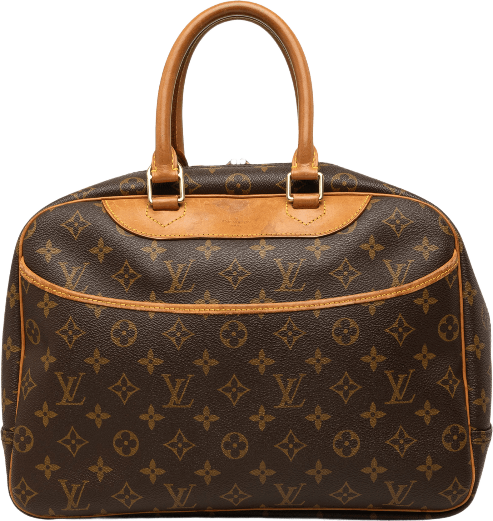 Louis Vuitton Monogram Deauville, från Luxclusif, i färgen brun.